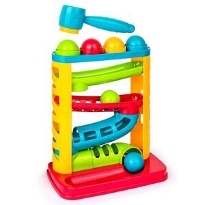 Durable Pound A Ball Toys for Toddler, Stacking, Learning, Active, Early Develo
